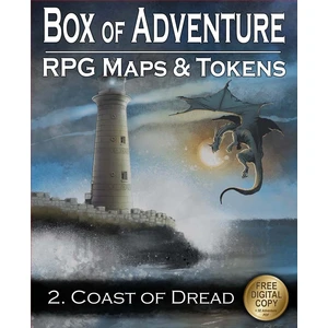 Loke Battlemats Box of Adventure Coast of Dread - Tabletop-Rollenspiel...