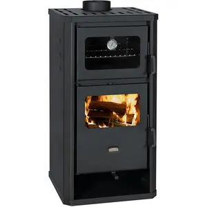 Holzofen mit Backfach Prity FM D 12,1 kW, Backfach mit Thermometer, ... günstig