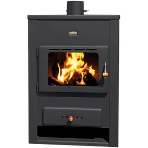 Holzofen Prity K13 12,1 kW, Robustes Design, Graphitschwarz, günstig