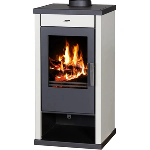 V05 Victoria Vanessa Lux Ivory Kaminofen 9,00 kW, A+ Klasse, kompakt & effizient günstig