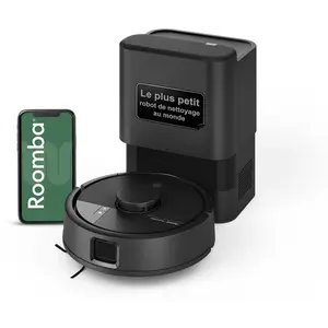 iRobot Roomba Mini Schwarz   Saug- und Wischroboter   7000 Pa   200 ml