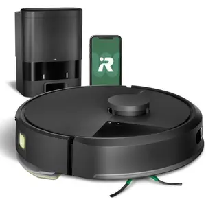 iRobot 105 Combo, Beutellos, Schwarz, Rund, 3 Rad/Räder, 2.4 - 5 GHz, ...