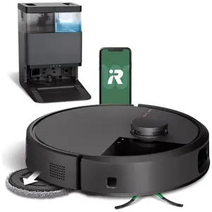 iRobot 505 Combo Plus, Beutellos, Schwarz, Rund, Staubbeutel, Ladend, ...