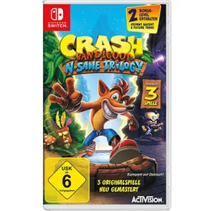 Activision Crash Bandicoot N. Sane Trilogy, Nintendo Switch, E (Jeder), Physische Medien günstig
