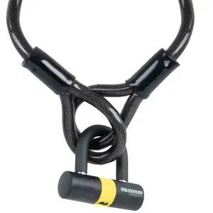 Athena Kabelschloss Motorrad Oxford Loop Lock15 Schwarz 15 mm x 2 m günstig