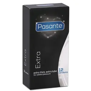Pasante Extra Sichere Dicke Kondome 12 Einheiten One Size günstig