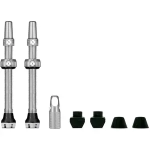 Muc-Off Muc Off Tubeless Presta Ventile 2 Einheiten Silber 60 mm Silber 60 mm günstig