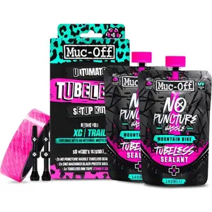 Muc-Off Ultimate, Reparaturset, Schlauchloser Luftreifen, Mehrfarbig, 25 mm, Box günstig