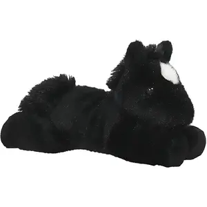 Aurora Mini Flopsies Beau Black Horse 8In/20cm
