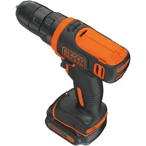 Black & Decker BDCDD12-QW, Handbohrmaschine, Ohne Schlüssel, Schwarz, ...