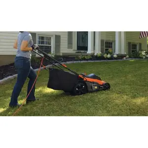 Black & Decker LM2000-QS, Rasenmäher mit Radantrieb, 48 cm, 3,8 cm, 10...