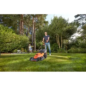 Black & Decker BEMW481ES, Schieberasenmäher, 600 m², 42 cm, 2 cm, 7 cm...