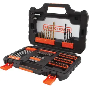 Black & Decker, Bohrereinsatz, Schrauberbitund Bohrset A7231XJ (8 mm)