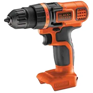 Black & Decker BDCDD18N-XJ, Schwarz, Orange, 650 RPM, 2,5 cm, 1 cm, 28...