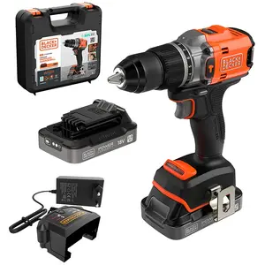 Black & Decker Bürstenloser Bohrhammer-kit 18v