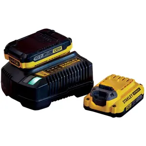 Stanley - FatMax tpack: 2A Ladegerät + 2 x Akku 18V 2.0AH lithium-ion