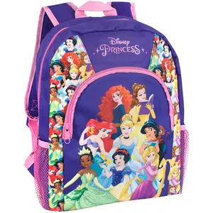 Disney Prinzessinnen Rucksack | Kinder Tasche Mädchen | Schulrucksack ...