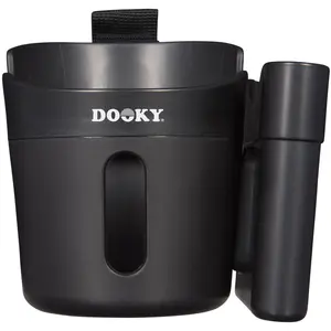 Dooky 2-in-1 Becher- und Handyhalter für Kinderwagen | Praktische Halt...