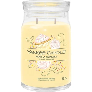 Yankee Candle Vanilla Cupcake Duftkerze im großen Signature Glas für Zuhause | Süßer Vanilleduft günstig