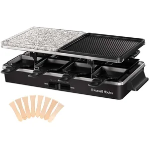 RUSSELL HOBBS Raclette 26280-56, 8 Raclettepfännchen, 1400 W, Grill fü... günstig
