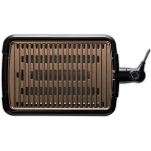 George Foreman 25850-56, Schwarz, Rechteckig, 1606 W