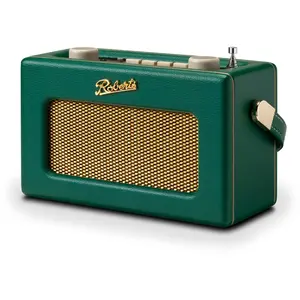 Roberts Radio Revival Uno BT, Tragbar, Analog & Digital, DAB, DAB+, FM, Grün, Drehregler, Extern