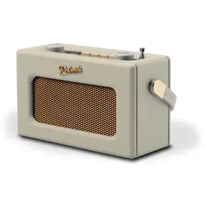 Roberts Radio Revival Uno BT, Tragbar, Analog & Digital, DAB, DAB+, FM, Cremefarben, Drehregler, Extern