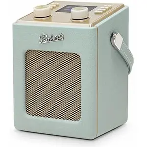 Roberts Radio Revival Mini 2, Tragbar, Analog & Digital, DAB, DAB+, FM, LCD, 3,5 mm, Mintfarbe