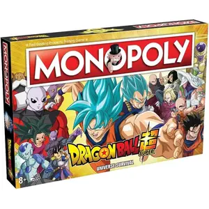 Dragon Ball Super Monopoly ab 8 Jahre 2-4 Spieler