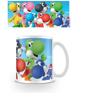 Kaffeetasse Kind Pyramid Super Mario Yoshi TU günstig