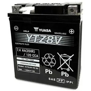 Yuasa Ytz8v Agm-batterie One Size günstig