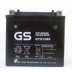 Gs Baterias Gtx12bs Agm-batterie One Size