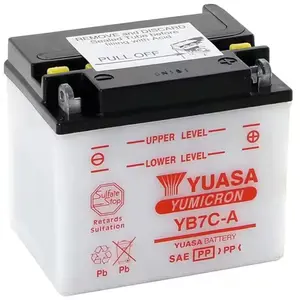 Yuasa Yb7c-a-dc Agm-batterie One Size