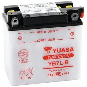 Yuasa Yb7l-b-dc Agm-batterie One Size