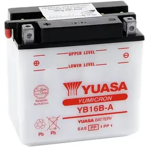 Yuasa Yb16b-a-dc Agm-batterie One Size