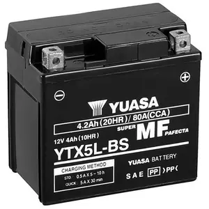 Yuasa Ytx5l-bs Agm-batterie One Size günstig