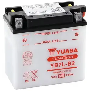 Yuasa Yb7l-b2-dc Agm-batterie One Size