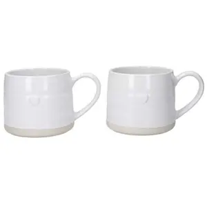 Mikasa Menaje Heart 380ml Tasse 2 Einheiten