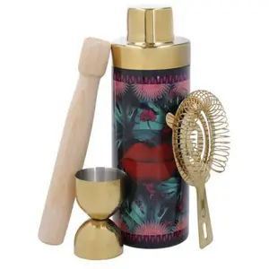 Mikasa Menaje Mksacocktail4pc-cocktailshaker 4 Einheiten