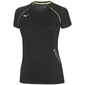 Premium Damen T-Shirt Mizuno JPN Schwarz S günstig