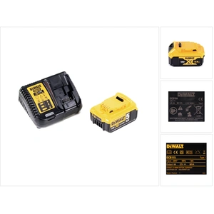 Dewalt DCB 184 Akku 18 V 5 Ah / 5000 mAh XR Li-Ion + Dewalt DCB 115 XR...