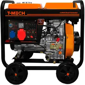T-Mech Offener Diesel Generator Stromerzeuger 5kVA günstig