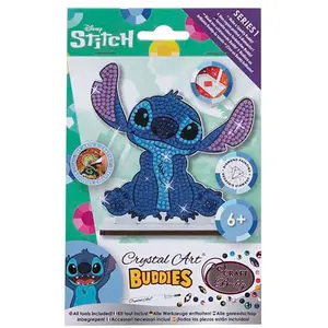 Crayola Stitch Kristallkunst-buddy Glitzernde Kristalle Kreativ-set 12x19.5x1.5 Cm