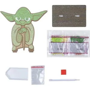 CRYSTAL ART Diamantov Kleiner Ofen Star Wars: Yoda