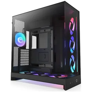 NZXT H9 FLOW RGB+ (2025) schwarz | PC-Gehäuse