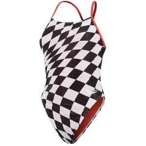 Badeanzug, Damen Speedo End+ Allov Dig Tie Back Noir 38 günstig
