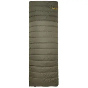 Schlafsack linke Öffnung Rab Outpost Grün Regular (LZ)