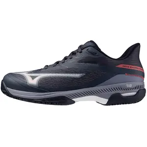 Mizuno Wave Exceed Court CC Tennisschuhe Herren 05 - odyssey gray/white/blue granite 40 günstig