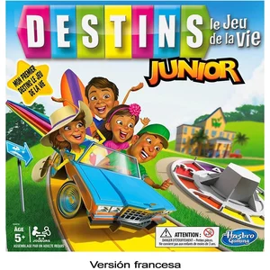 Hasbro Game Of Life Junior Brettspiel Französisch