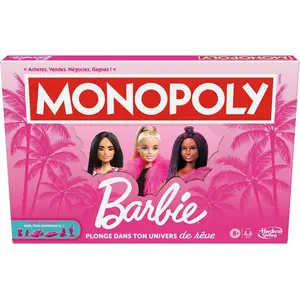 Monopoly Barbie, Brettspiel, Wirtschaftliche Simulation, 8 Jahr(e)